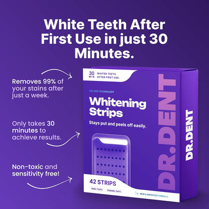 BrightSmile Whitening Strips Kit
